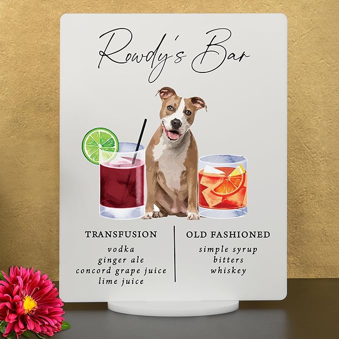 Pet Signature Drink Wedding Signs - Image 2