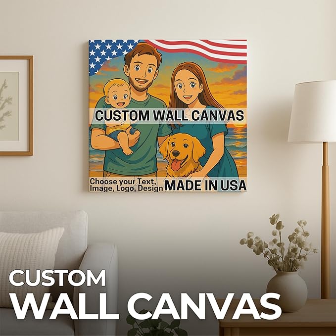 DreamController Custom Wall Canvas Poster Wall Art Decor Set of 1 I - Image 2