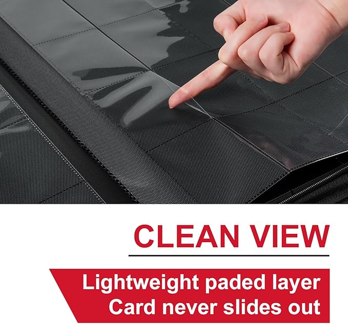 GEAoffice 16 Pockets Trading Card Binder - Image 3