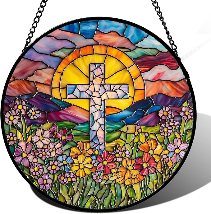 Stained Glass Window Hanging by JOSUMALY