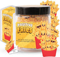 Positive Fries Jar – 60 Funny Affirmation Cards, Emotional Support Fries by KATINAT