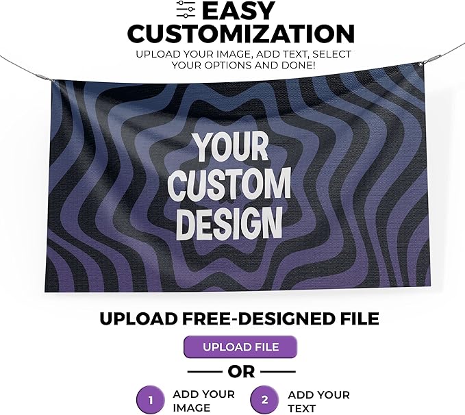 Custom Banner Large By Dreamcontroller | Personalize Polyester Wall Hanging - Image 6