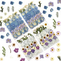 LUXEEASE 140 Pcs Dried Pressed Hydrangea Flowers by LUXEEASE