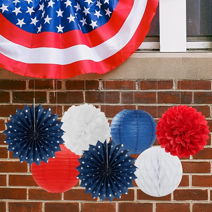 Fourth-4th of July-Imemorial Party-Decorations Lanterns - Image 7