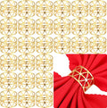 Bokon 50 Pcs Gold Napkin Rings Metal Leaf Napkin Holders Delicate Rings Bulk by Bokon