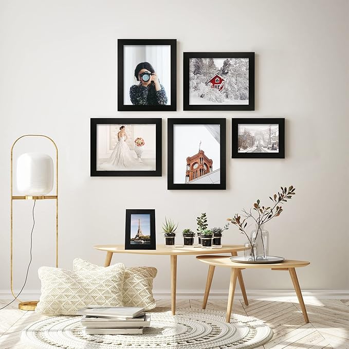 8x10 Picture Frame Set of 4, 8 x 10 Photo Frames - Image 2