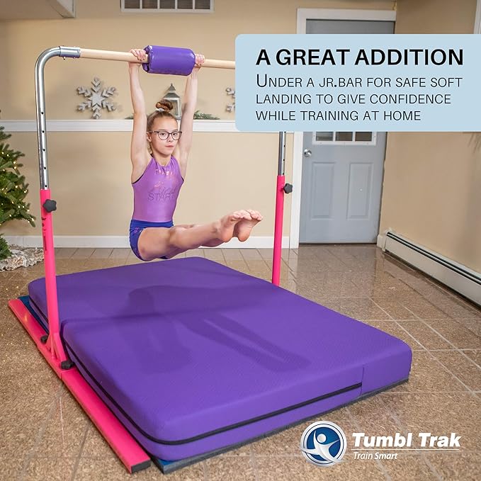 Tumbl Trak Home Practice Mat, 4 ft x 6 ft x 6 in, Soft Pillow Mat, Thick - Image 4