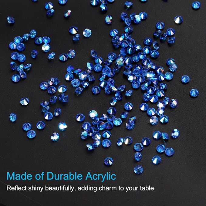PATIKIL 14000Pcs Wedding Table Scatter Confetti Crystals 3mm Acrylic Diamonds - Image 3