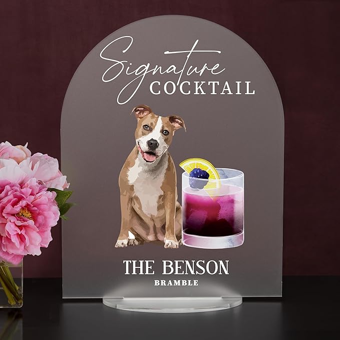 Pet Signature Drink Wedding Signs - Image 2