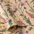 RUSPEPA Wildflower Floral Wrapping Paper Roll by RUSPEPA