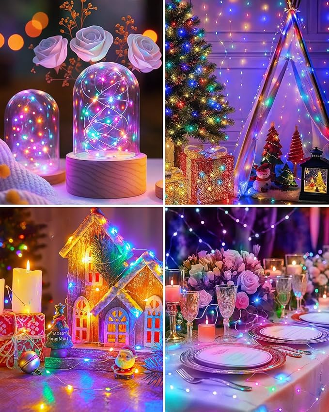 btfarm 12 Pack Fairy Lights Battery Operated, 7FT 20 LED Mini String Lights - Image 5