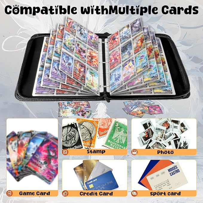 Premium Exo-Tec 9-Pocket Trading Card Binder - Image 4