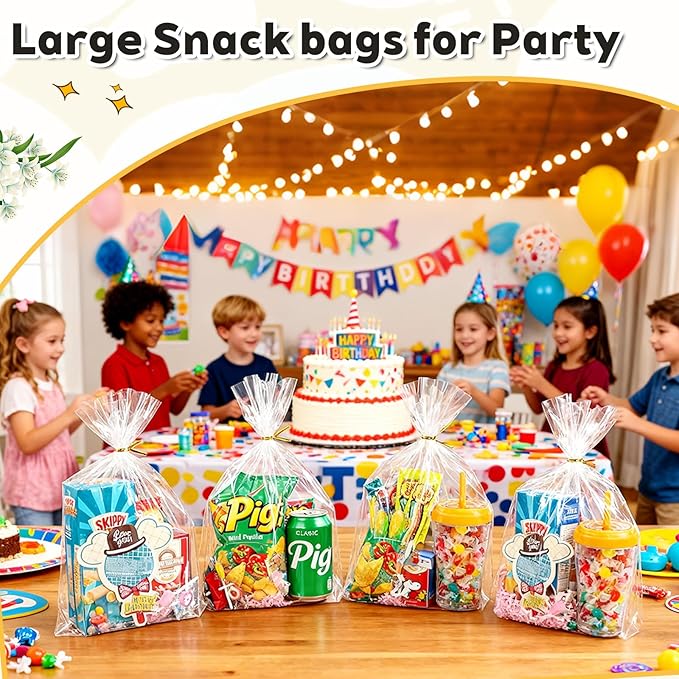 PigPotParty 12"x 16", Large Party Favor Packaging, Toy Wrapping - Image 3