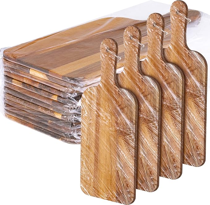Patelai 12 Packs Wooden Cutting Board Set by Patelai