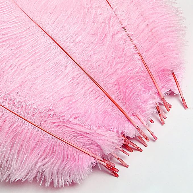 Bulk Pink Ostrich Feathers - Image 7