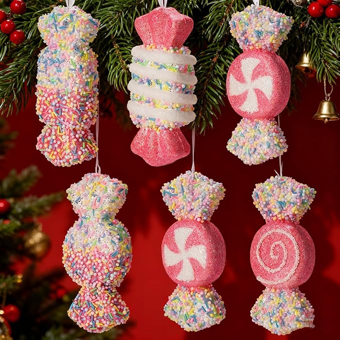 LANGXUN 6pcs Candy Land 2025 Xmas Birthday Party Wedding Suppiles Decoration - Image 4
