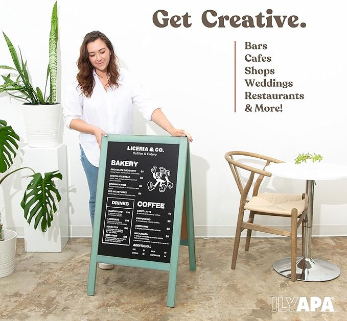 Ilyapa Wooden A-Frame Sign - Image 5