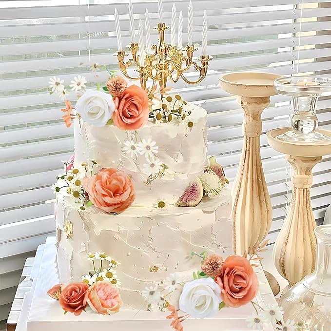 Artificial Flowers Combo for DIY Wedding Bouquets Combo Centerpieces - Image 5