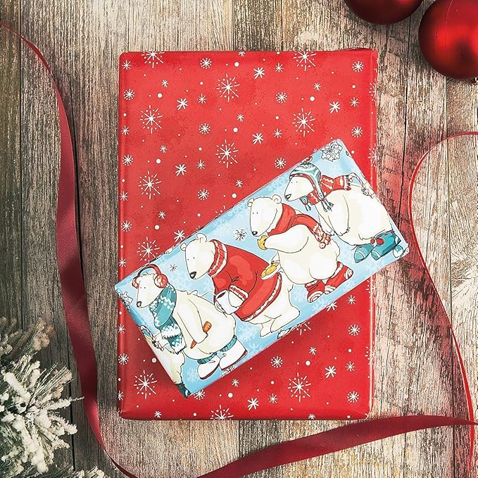 Current Have Yourself a Beary Little Christmas Double-Sided Jumbo Rolled Gift - Image 7