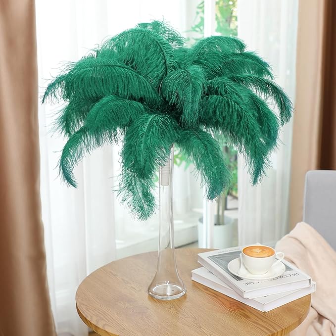 Maitys 90 Pcs Large Natural Ostrich Feathers Bulk 14-16 Inch 12-14 Inch 10-12 - Image 3