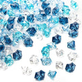 DomeStar 150PCS Fake Ice, Acrylic Blue Gems, Vase Fillers Fish Tank Rocks by DOMESTAR