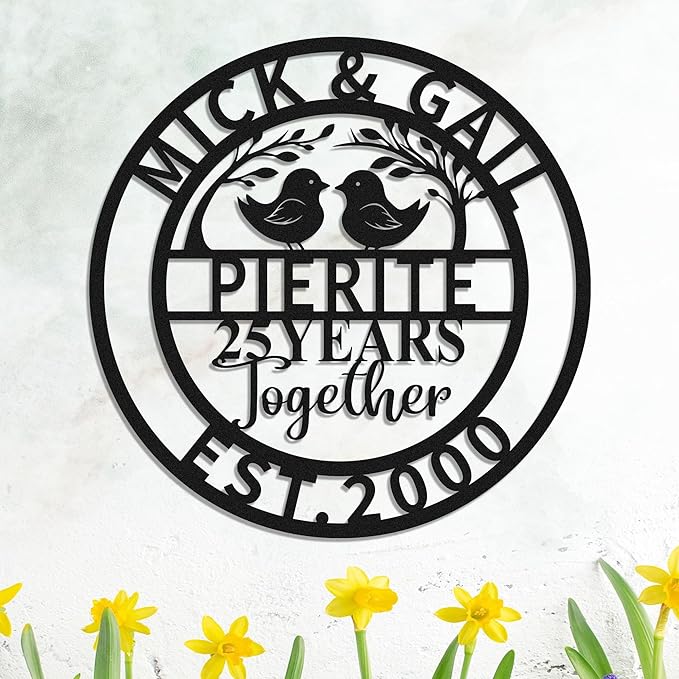 Personalized 40th Wedding Anniversary Sign Gifts - Image 4