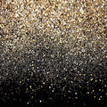 SJOLOON Black and Gold Backdrop Gold Spots Backdrop Vinyl Photography Backdrop by SJOLOON