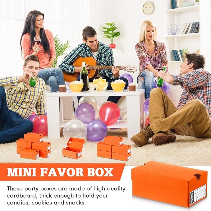 12 Sets Mini Sneaker Boxes for Party Favors Mini Shoe Gifts Boxes 4.7 x 2.5 x 2 - Image 6
