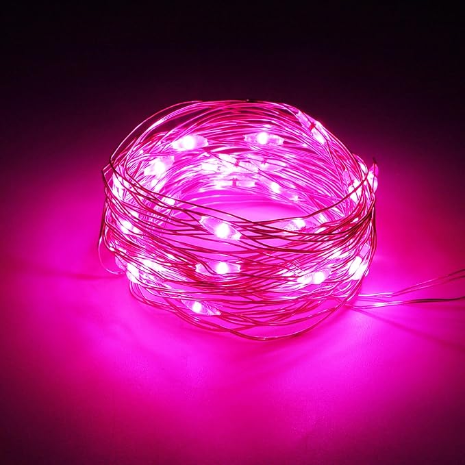 WATERGLIDE 12 Pack Fairy Lights Battery Operated, 7 ft 20 LED Mini String Lights - Image 7