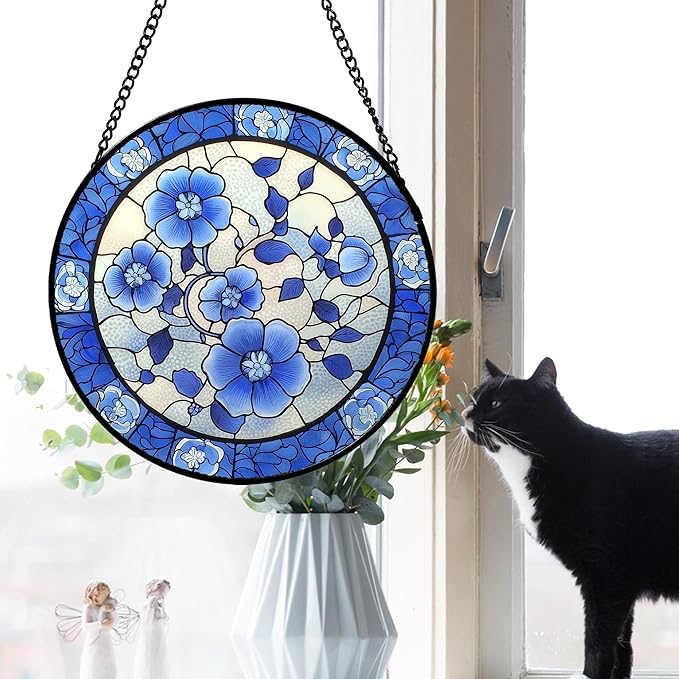 Stained Glass Window Hanging by Follow