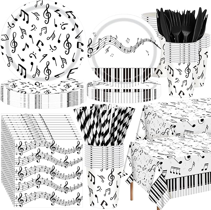 452 Pcs Music Themed Party Decorations by Potchen