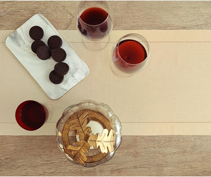 Solino Home Linen Table Runner 36 Inches - Image 3