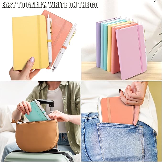 Aneco 50 Sets Pocket Notebook Journals - Image 5