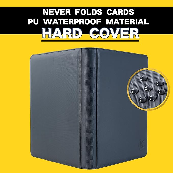 1600+ Pockets Trading Card Binder, 16-Pocket Card Ablum Compatible - Image 3