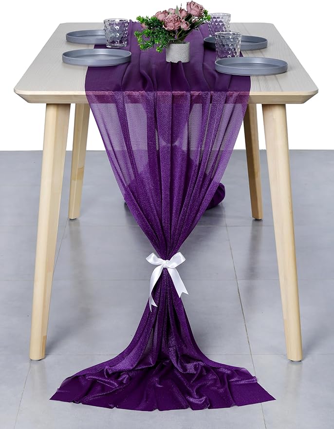 MDS Halloween Chiffon Table Runner - Image 8