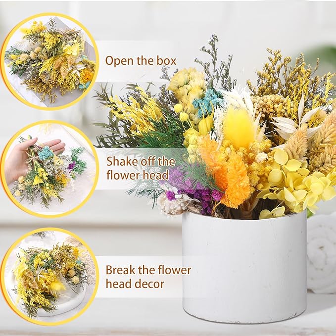 10/12/24/36 Pack Mini Dried Flowers - Image 4