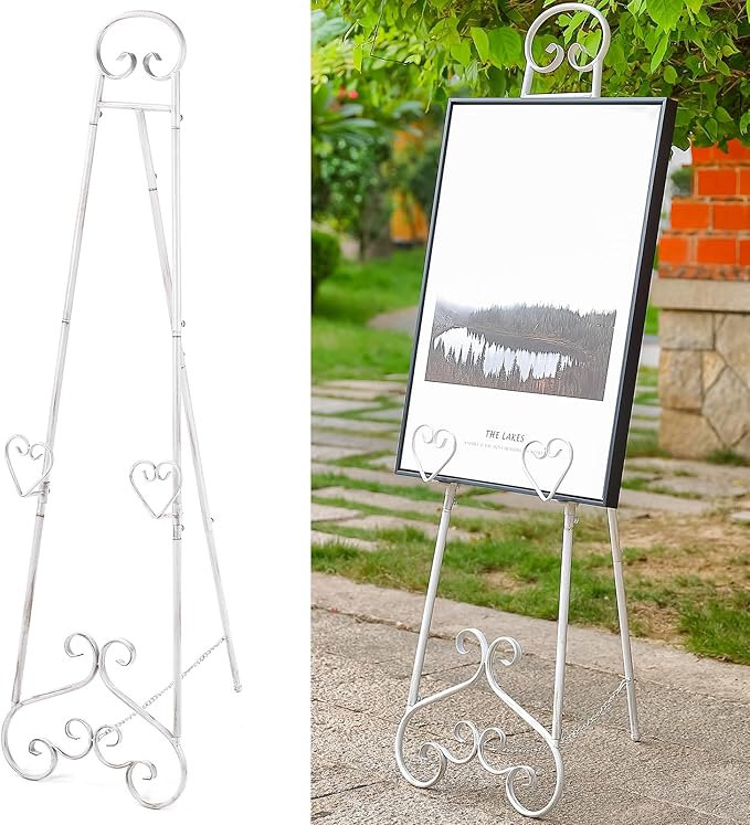 Extra Large Free Standing Adjustable Display Stand Easel by YiLifebes-EasytoLife