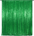 Poise3EHome 8FT x 10FT Green Sequin Photography Backdrop Curtain by Poise3EHome