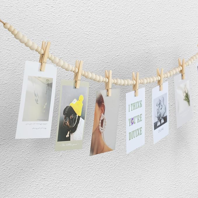 Hanging Photo Display Wall Decor, Living Room, Dorm Decor, Photos Holder Teen - Image 4