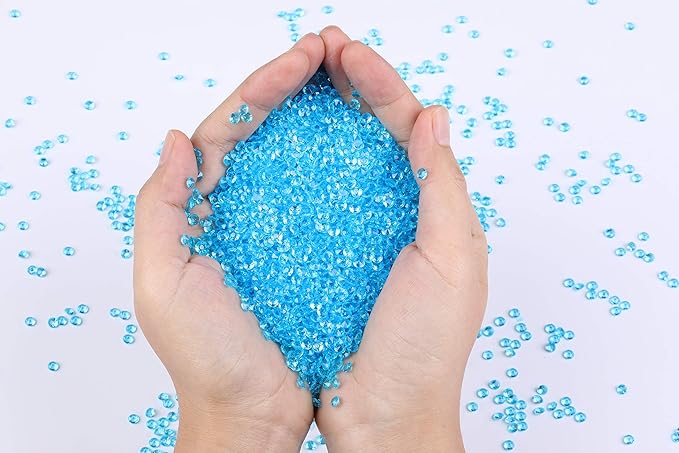 10000 pcs/Pack Wedding Table Scatter Confetti Crystals Acrylic Diamonds Vase - Image 3