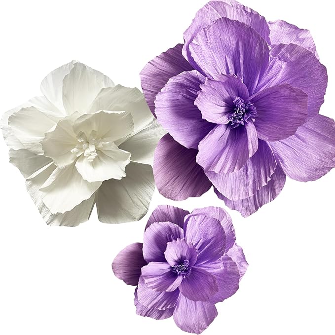 BRT Bearingshui Crepe Paper Flowers Decoration - Image 5