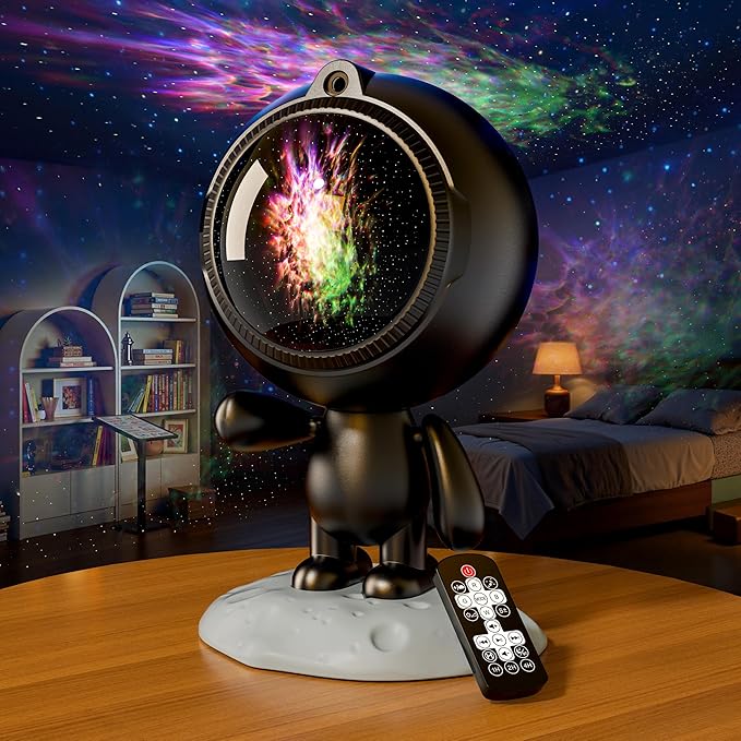 AIRIVO Star Projector, Astronaut Galaxy Projector Night Light Bluetooth Speaker by AIRIVO