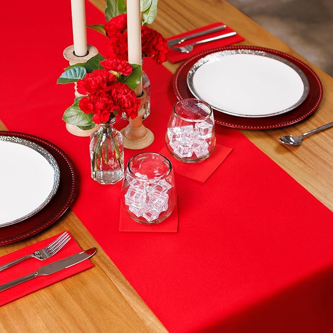 American Homestead Paper Table Runner Roll - 78 ft. Disposable Linen-Like Table - Image 2