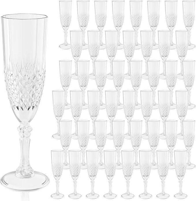 Plastic Champagne Flutes by LEYIQUCHAMPAGNEWINEGLASSES