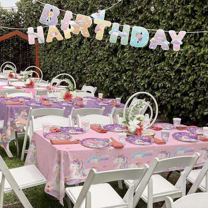 Gatherfun Unicorn Party Supplies Set: Perfect Unicorn Birthday Decorations - Image 4
