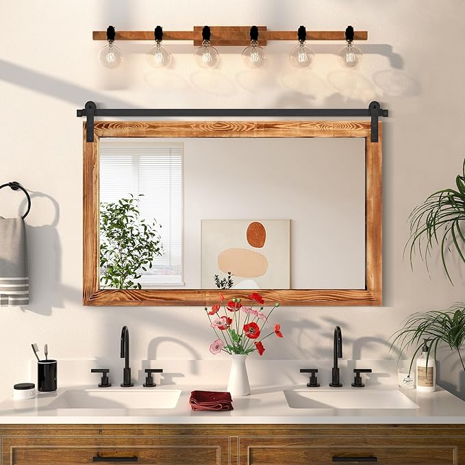 COGOOD Farmhouse Bathroom Mirror by COGOOD