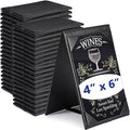 Gerrii Leatherette Table Tents Black PU Leather Menu Covers Bulk Double Sided by Gerrii