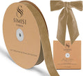 Khaki Velvet Ribbon 1'' 25 Yards by SIMISIRIBBON