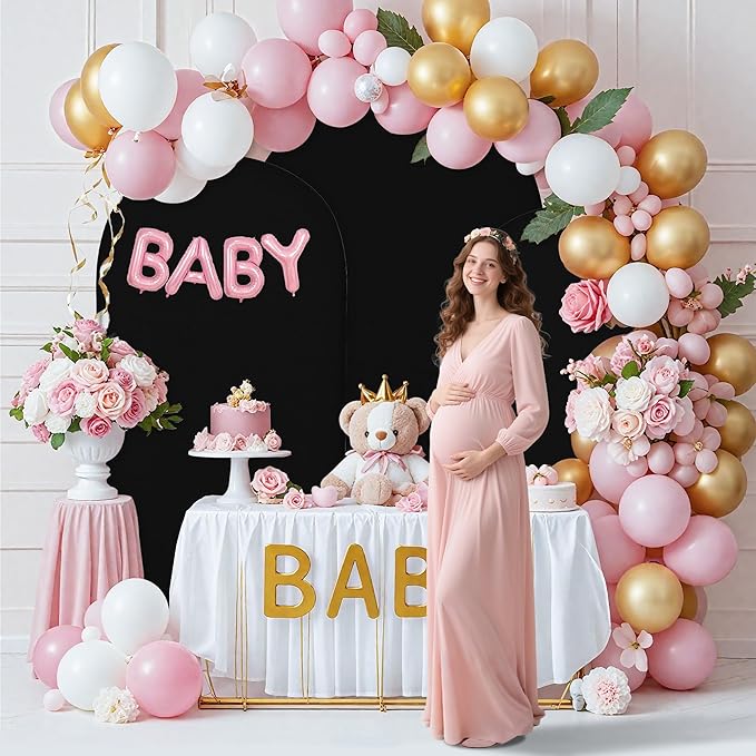 6.6FT Wedding Arch Covers Arch Backdrop Cover Arch Stand Covers Set Arch Cover - Image 3