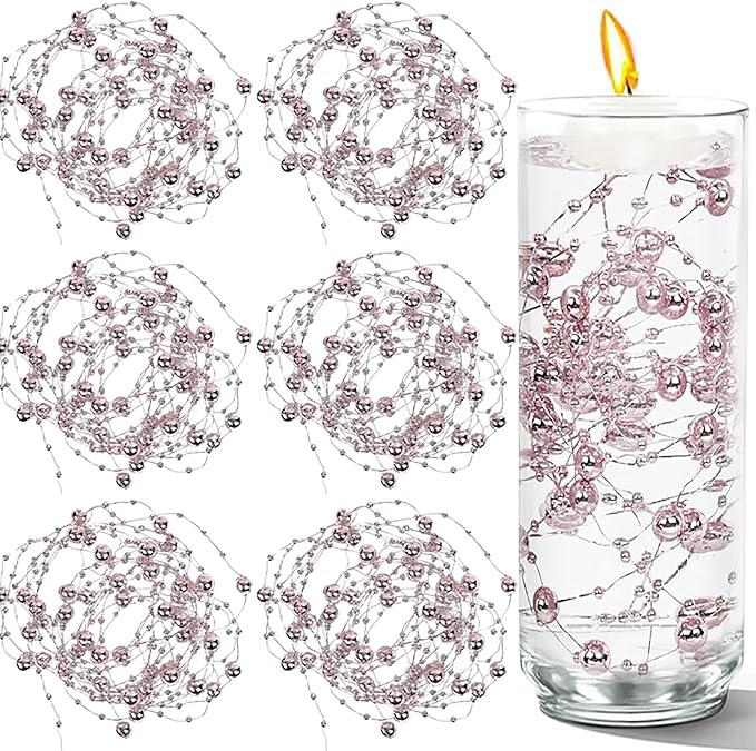 50 PCS Artificial Floating Beads by Cusmation